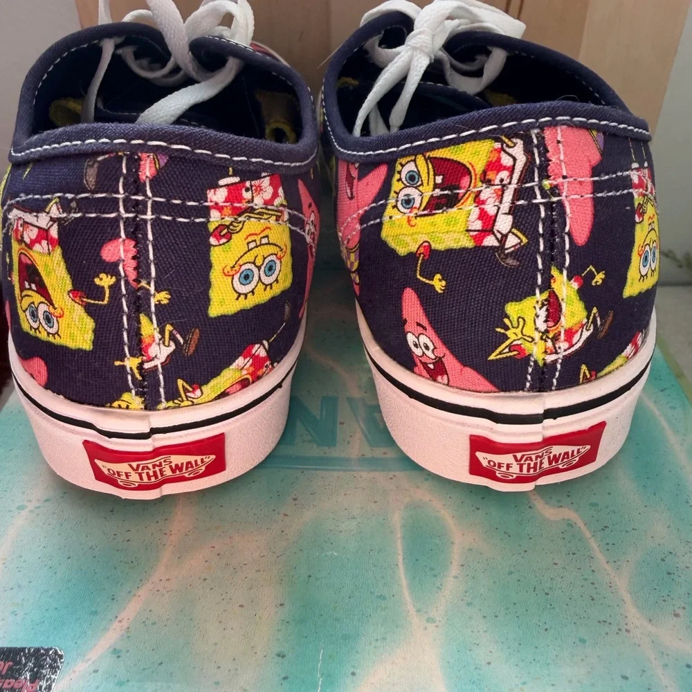 Vans ComfyCush SpongeBob Sneakers - Black and Yellow. New with box. - Picture 6 of 11